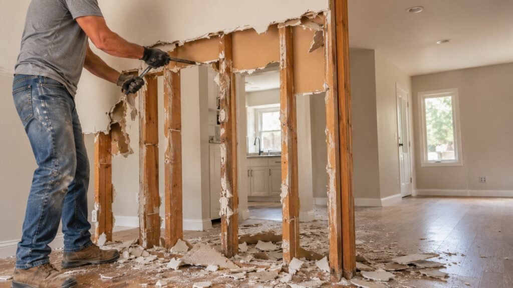 Drywall Tear-out