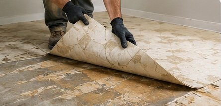 Linoleum Removal