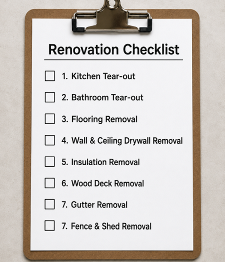 Demo Checklist